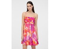 Tmavě růžové dámské šaty ke kolenům Růžová, 40