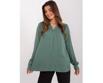 Dámská halenka SUBLEVEL khaki Khaki, M