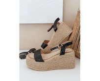Dámské sandály TRENDJOY černé Černá, 36