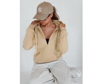 Dámská mikina VICTORIA, meruňková BY1391 Oranžová, XL