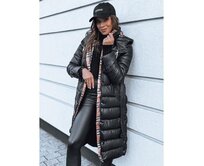 Dámský zimní kabát SPRUCE černý Černá, XXL