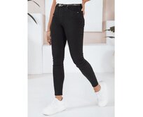 Dámské skinny džíny černé Černá, s34