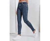 Dámské push up džíny modré Modrá, s36