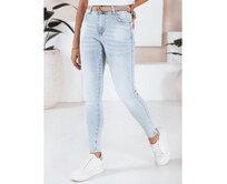 Dámské push up džíny světle modré Světle modrá, s28