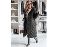 Dámská zimní bunda LIKEMIRA prošívaná černá Černá, S