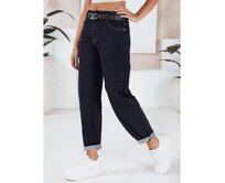 Dámské džíny balloon fit tmavě modré Námořnická modrá, XS/34