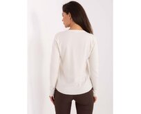 Ecru rozpinany sweter z dekoltem w serek Ecru, M/L