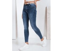 Dámské džíny skinny modré Modrá, s28