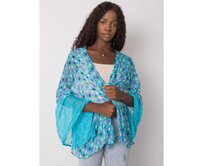 Dámský šátek s potiskem TREY modrý Modrá, Univerzální