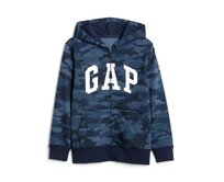 Dětská mikina GAP logo fleece Modrá, XS