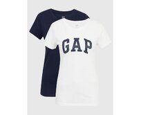 Trička s logem GAP, 2 ks Vícebarevný, XXS