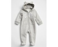 Baby overal GAP logo Šedá, 3-6M