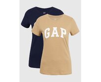 Trička GAP logo classic, 2 ks Vícebarevný, XS