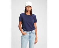 Tričko z organické bavlny Modrá, XS