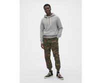 Kalhoty slim canvas joggers GapFlex Zelená, M