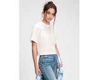 Teen tričko 100% organic cotton Bílá, M