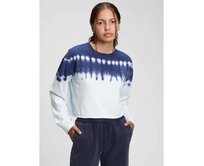 Teen mikina cropped cutoff Modrá, 8