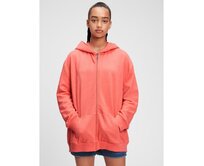 Teen mikina oversized tunic Červená, 8