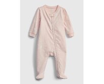 Baby overal 100% organic cotton Růžová, 6-9M