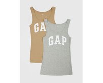 Tílko GAP logo, 2 ks Béžová, XXS