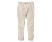 Dětské tepláky GAP logo joggers Ecru, L