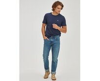 Džíny straight taper fairfax medium Modrá, 30X32