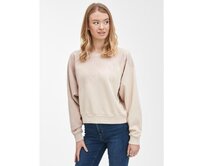 Mikina raglan crop Ecru, XS