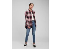 Teen kostkovaná košile Červená, 10