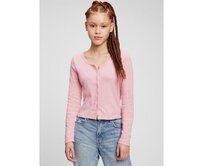 Teen kardigan na zapínání Růžová, 10