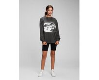 Teen tričko s potiskem Šedá, 10