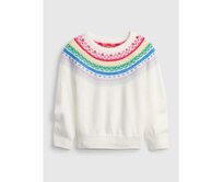 Dětský pletený svetr se vzorem Vícebarevný, 2YRS