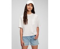 Teen tričko z organické bavlny Ecru, 8