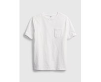 Dětské tričko organická bavlna Bílá, XS