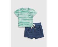 Baby set tričko a kraťasy Vícebarevný, 0-3M