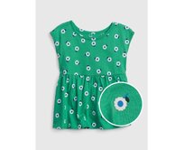 Dětský top květina organic Zelená, 2YRS