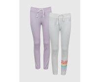 Dětské tepláky joggers, 2 ks Vícebarevný, XS