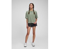 Teen tričko organic s kapsičkou Zelená, 8