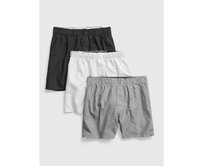 Bavlněné trenýrky, 3 ks Barevná Vícebarevný, L