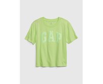 Dětské tričko organic logo GAP Zelená, XS