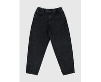 Dětské džíny barrel high rise Černá, 6