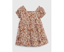 Baby květované šaty Hnědá, 18-24M