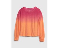 Dětská froté mikina Oranžová, XS