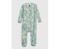 Baby batikovaný overal na zip Zelená, 0-3M