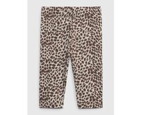 Dětské organic capri legíny leopard Béžová, 18-24M