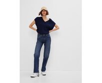 Džíny '90s loose mid rise Modrá, 28REG