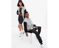 Teen bomber Unisex Šedá, 10