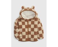 Dětská mikina sherpa bear Hnědá, 2YRS