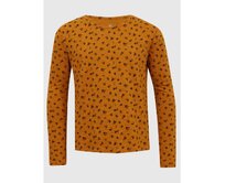 Dětské květované tričko Oranžová, XS