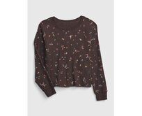 Dětské tričko se vzorem Hnědá, S