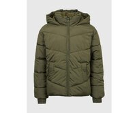 Dětská zimní bunda s kapucí Zelená, S